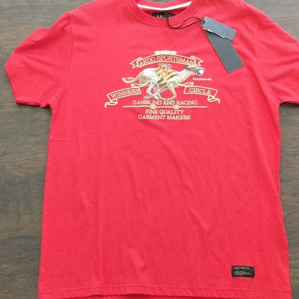 AKOO sportsman men's tee. NWT